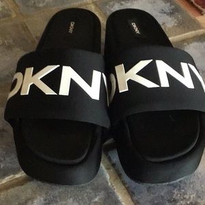 DKNY Slide sandals size 10